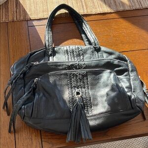 Day & Moon Leather Bag. Gently Used